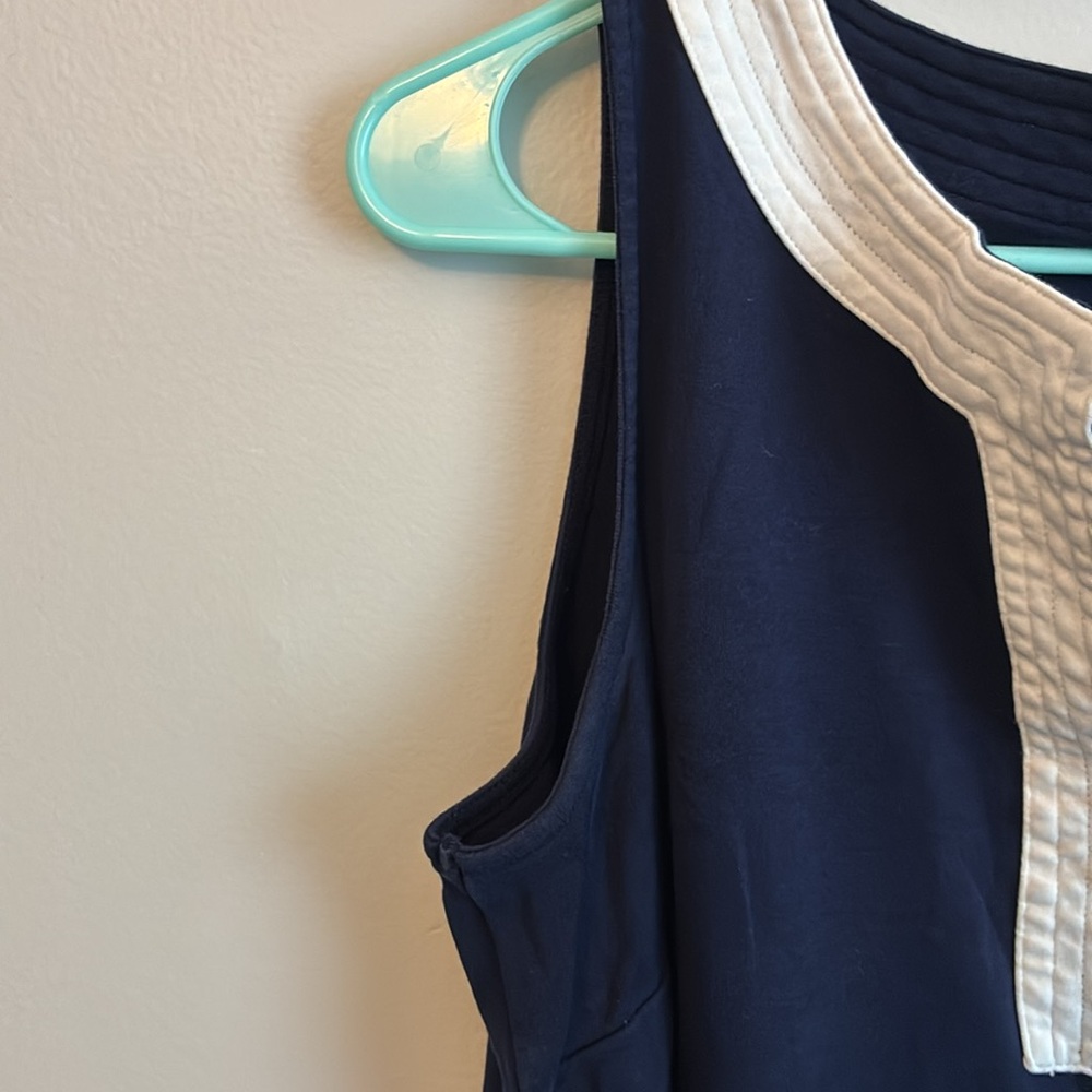 Women’s New York and company navy blue dress - Picture 3 of 4